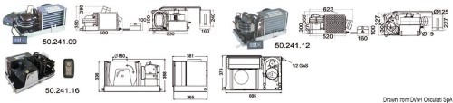 Kit accessori aria 2° uscita versione B